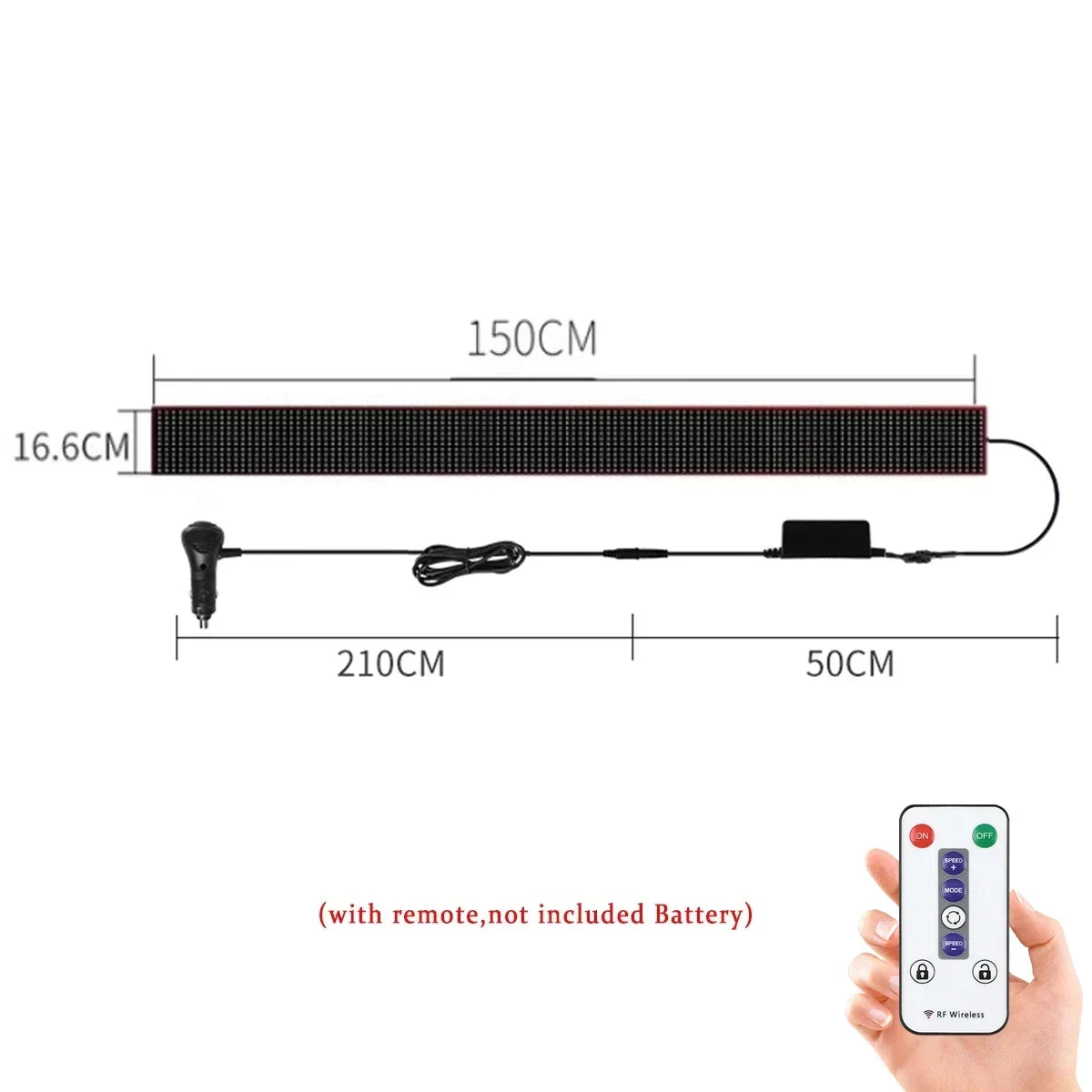 Luz LED Pixel Olho de Demônio para Caminhão