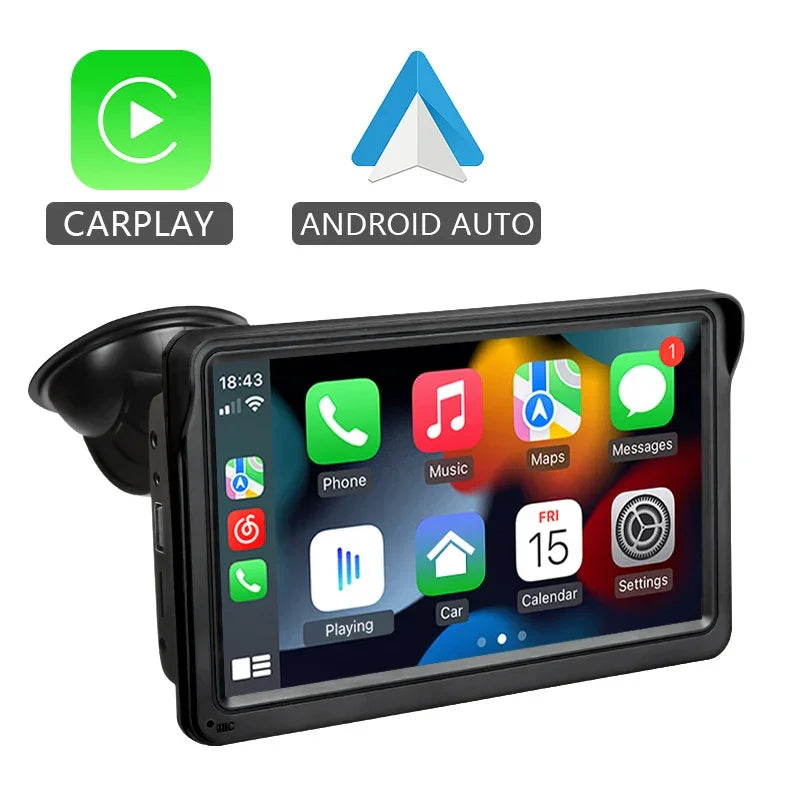 Player Multimídia 7 com Wireless CarPlay