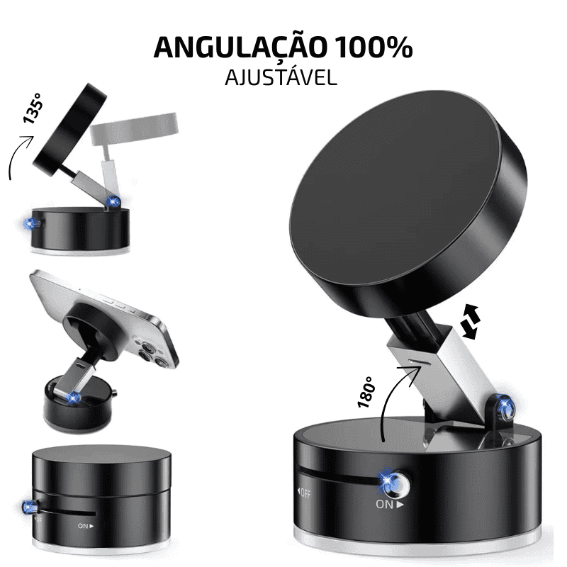 MEGA MAGNÉTICO 360 - SUPORTE MAGNÉTICO DE CELULAR UNIVERSAL