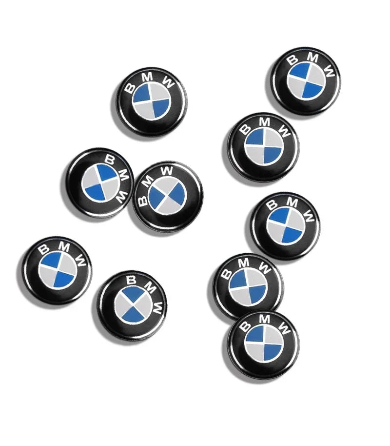 Adesivo Emblema Botão Rádio BMW