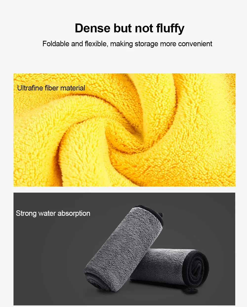 Toalha de Microfibra para Carro