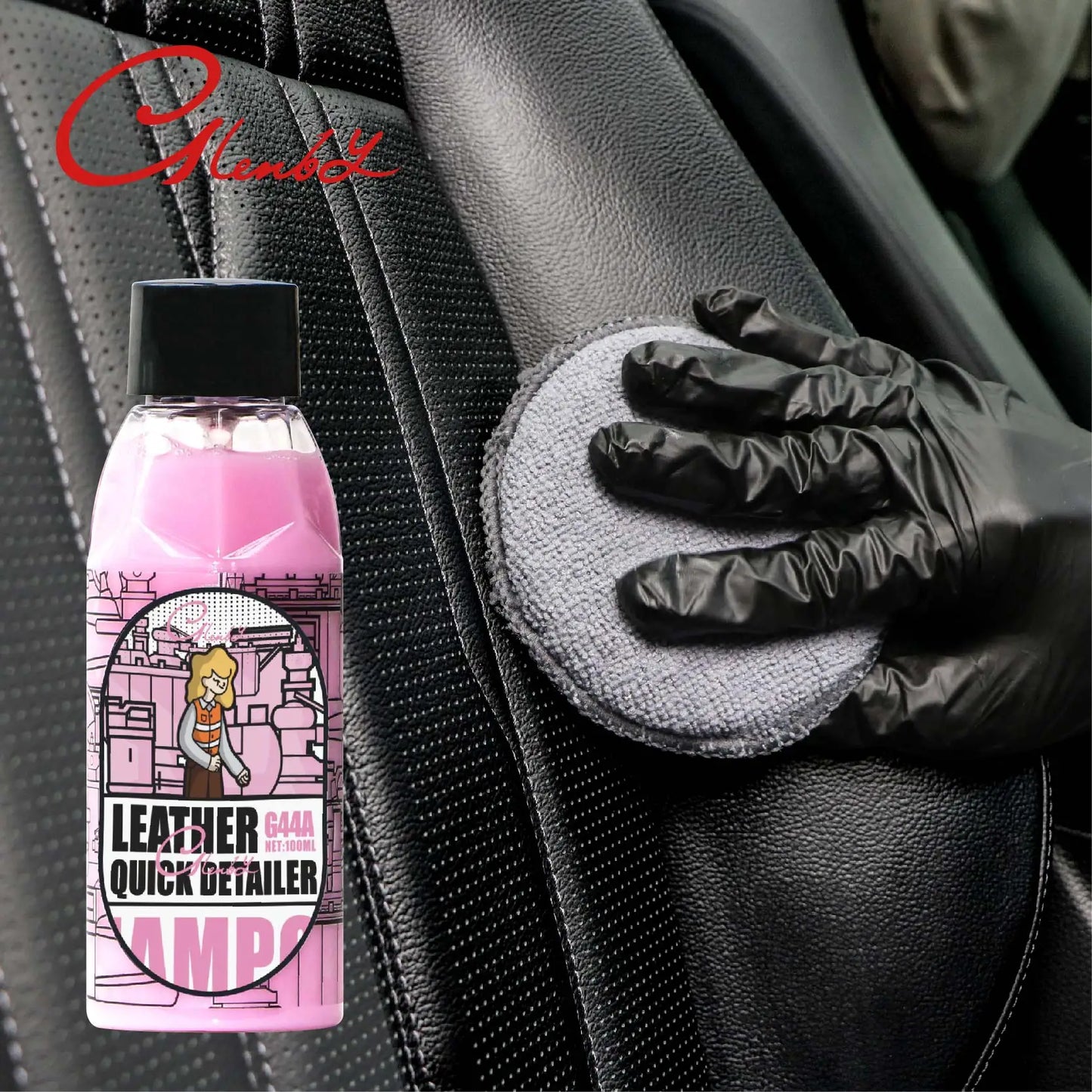 Spray de Cera Nano para Couro e Painel