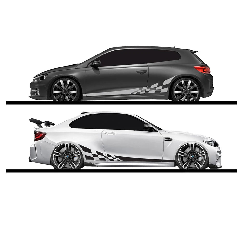 Kit 2 Adesivos Vinil Racing & Camuflagem