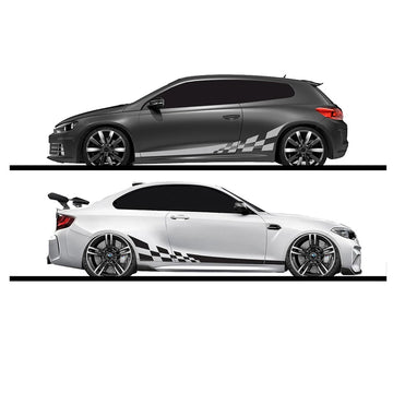 Kit 2 Adesivos Vinil Racing & Camuflagem