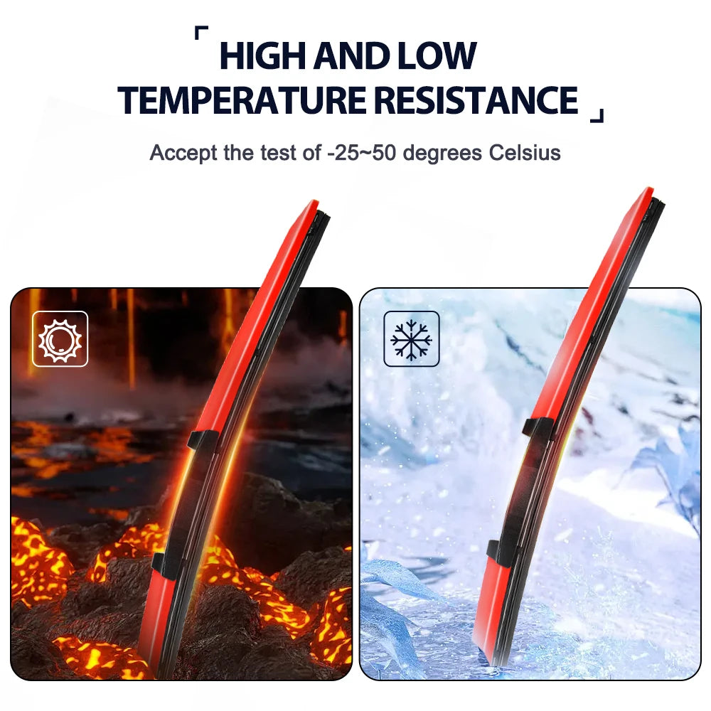 Palhetas Coloridas para Para-brisa