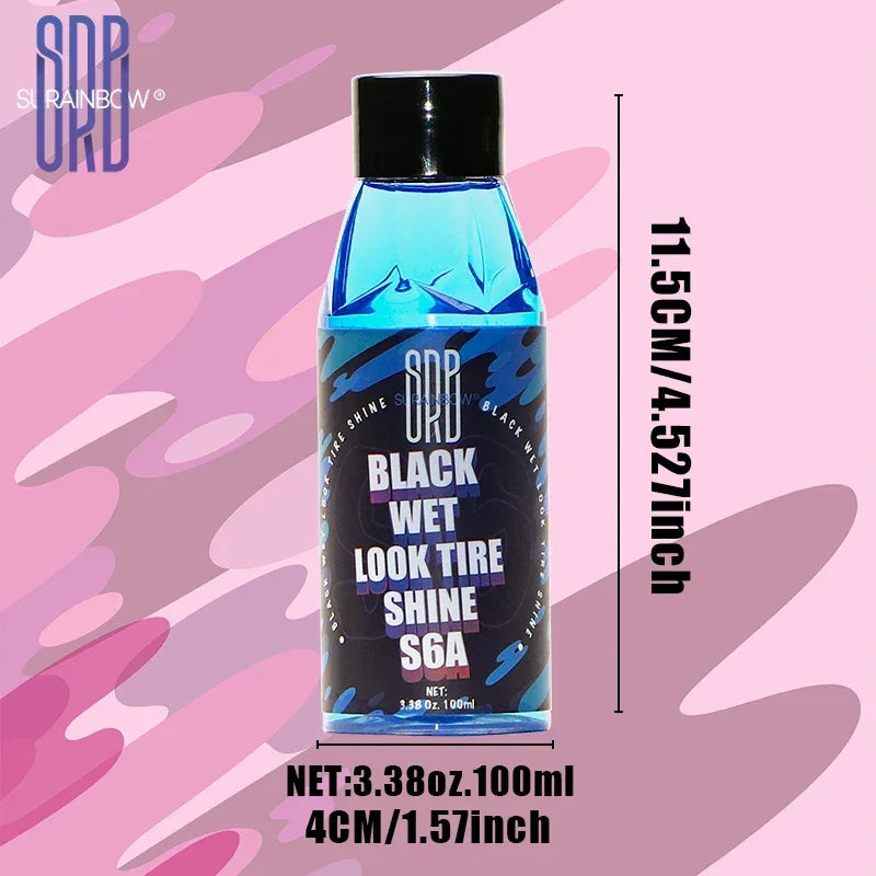 Spray Brilho Molhado para Pneus