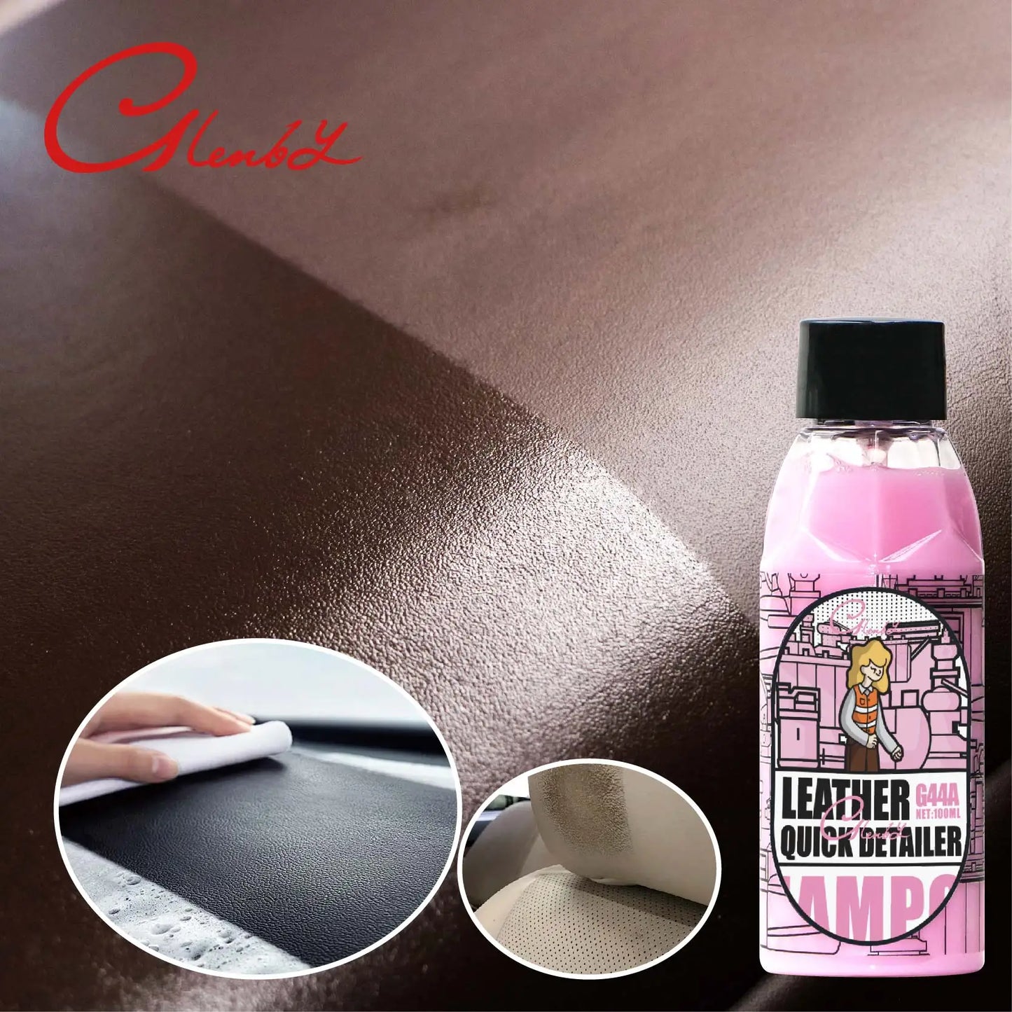 Spray de Cera Nano para Couro e Painel