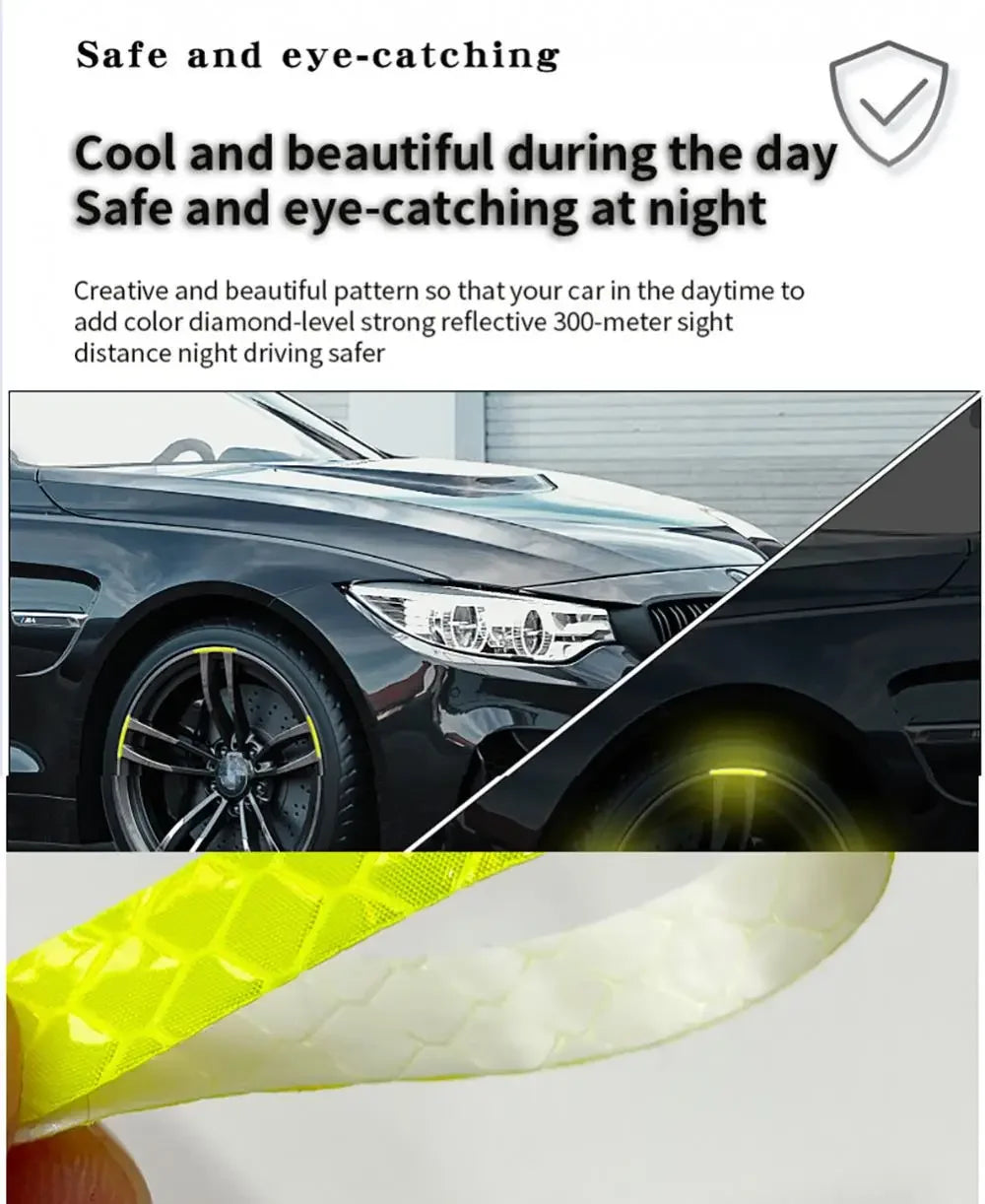 20 Adesivos Reflexivos para Roda