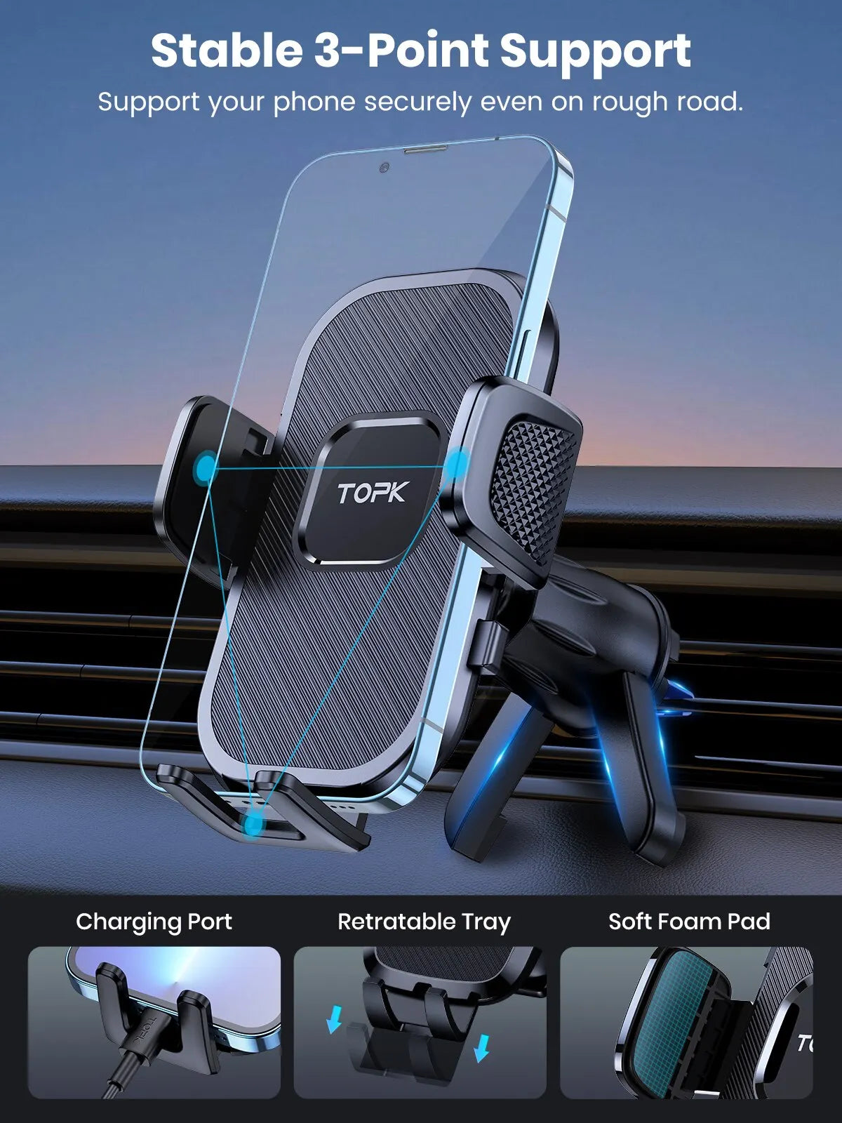 Suporte de Celular Gravity para Carro