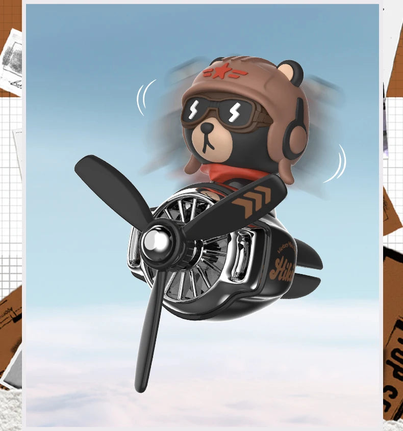 Aromatizador Bulldog Giratório para Carro