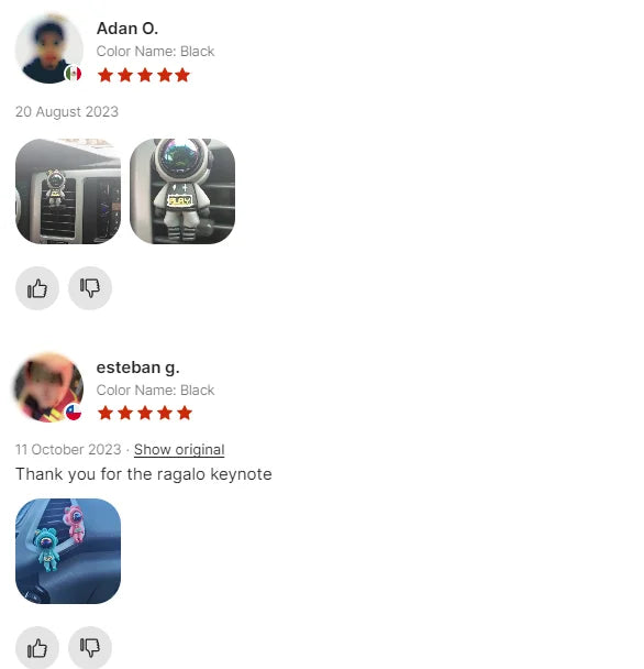 Difusor de Aromas Astronauta para Carro