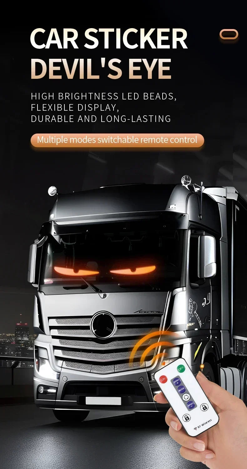 Luz LED Pixel Olho de Demônio para Caminhão