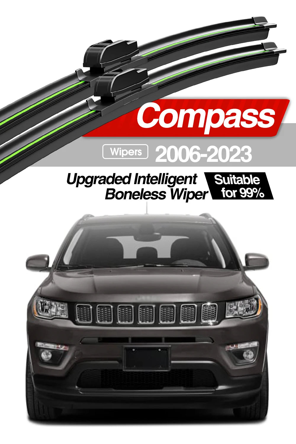 Palhetas Dianteiras para Jeep Compass