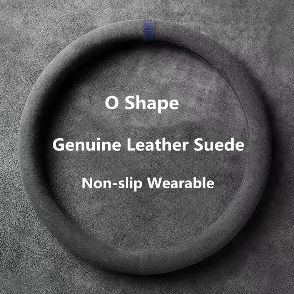 Capa Universal para Volante Couro Suede