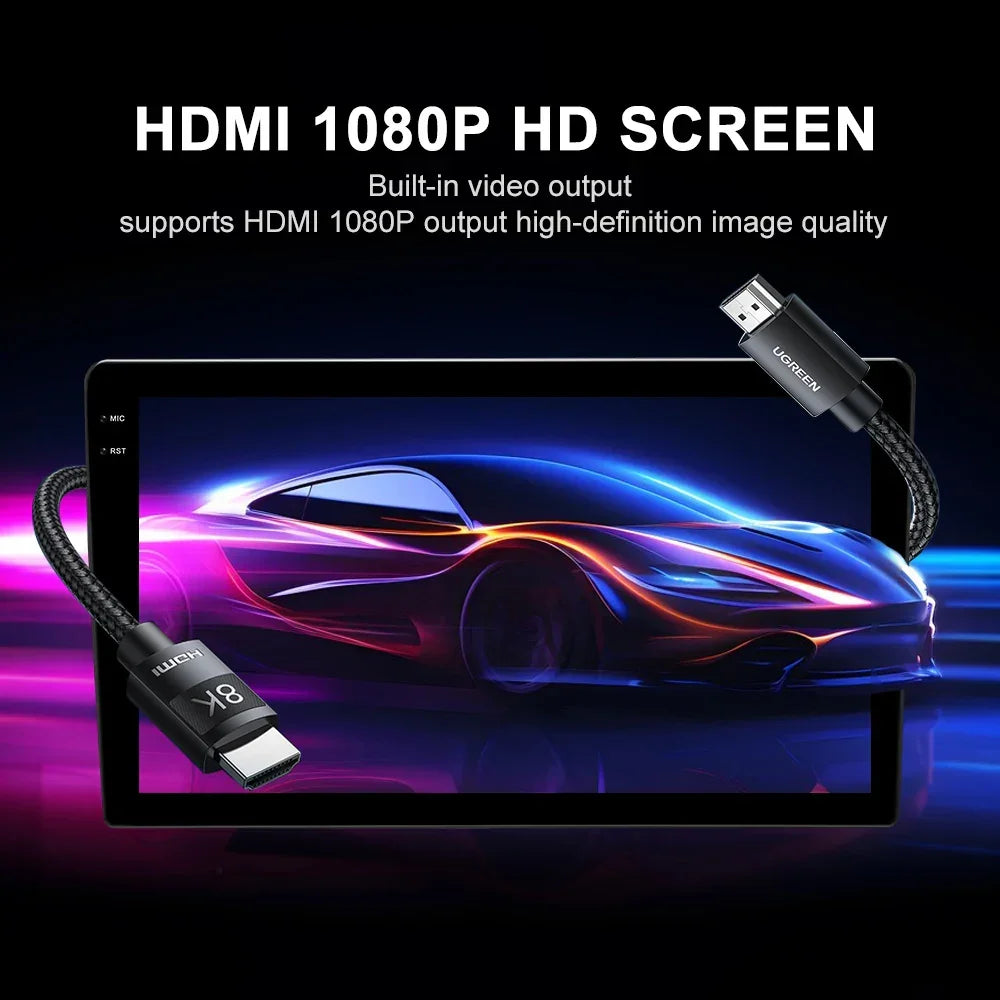 Câmera 360° Panorâmica 3D UHD