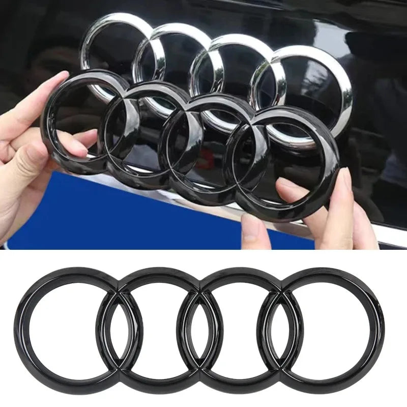 Emblema 4 Anéis Audi para Carro