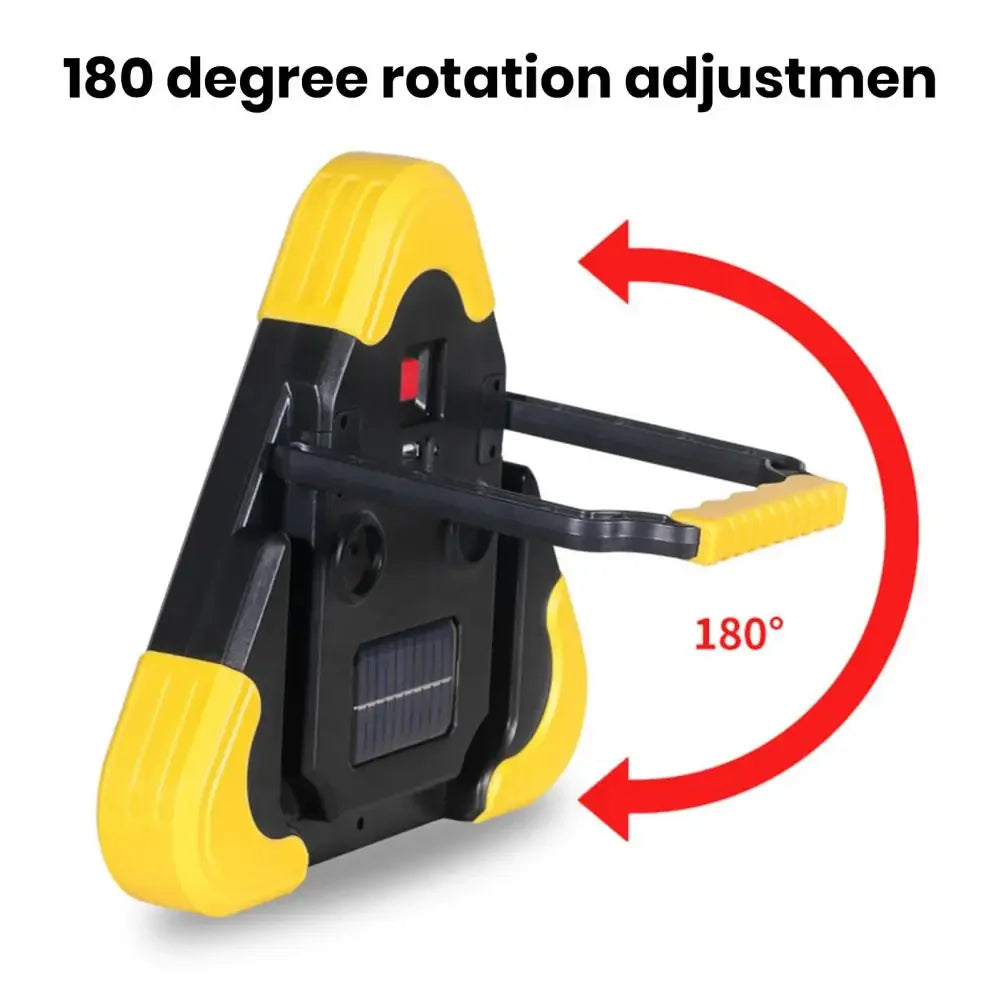 Luz de Emergência Solar com Tripé