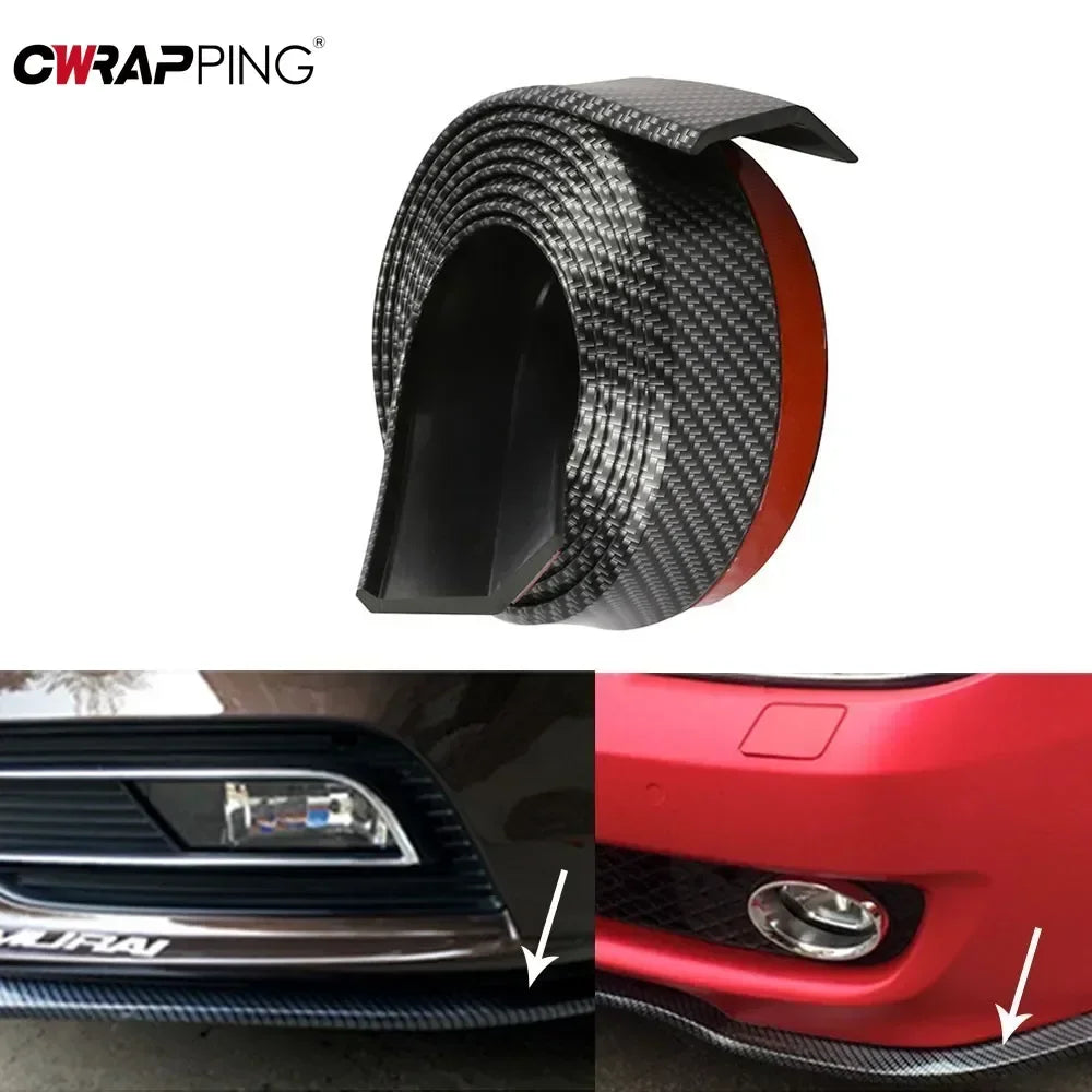 Protetor de Para-choque Dianteiro em Fibra de Carbono