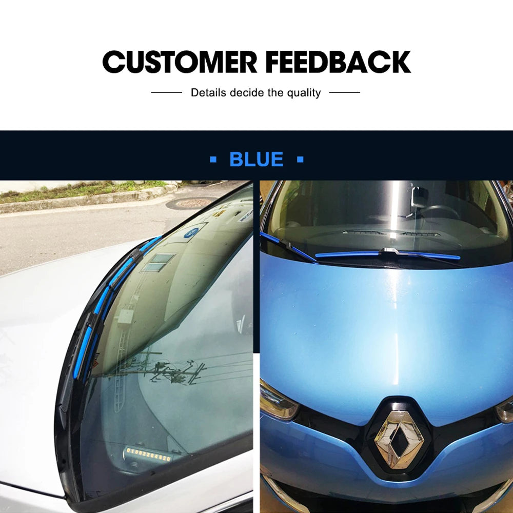 Palhetas Coloridas para Para-brisa