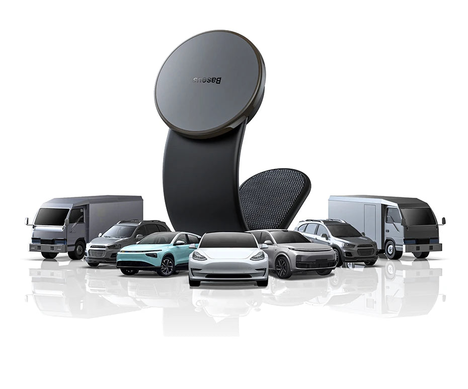 Suporte Magnético com Carregador Wireless 15W