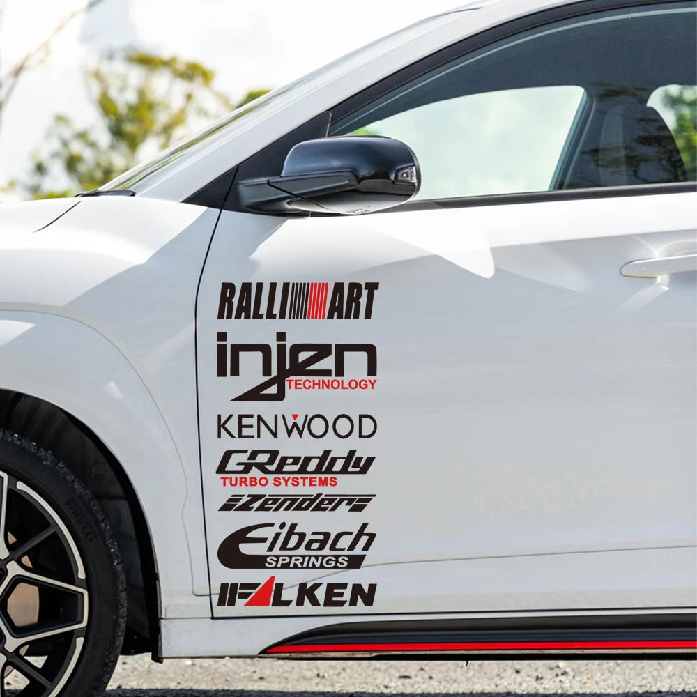 Adesivo Vinil Patrocinadores Turbo