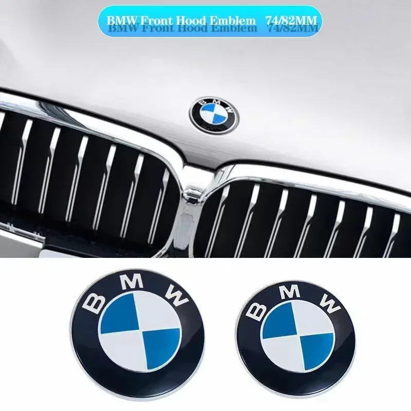 Emblema BMW 74/82mm para Carro