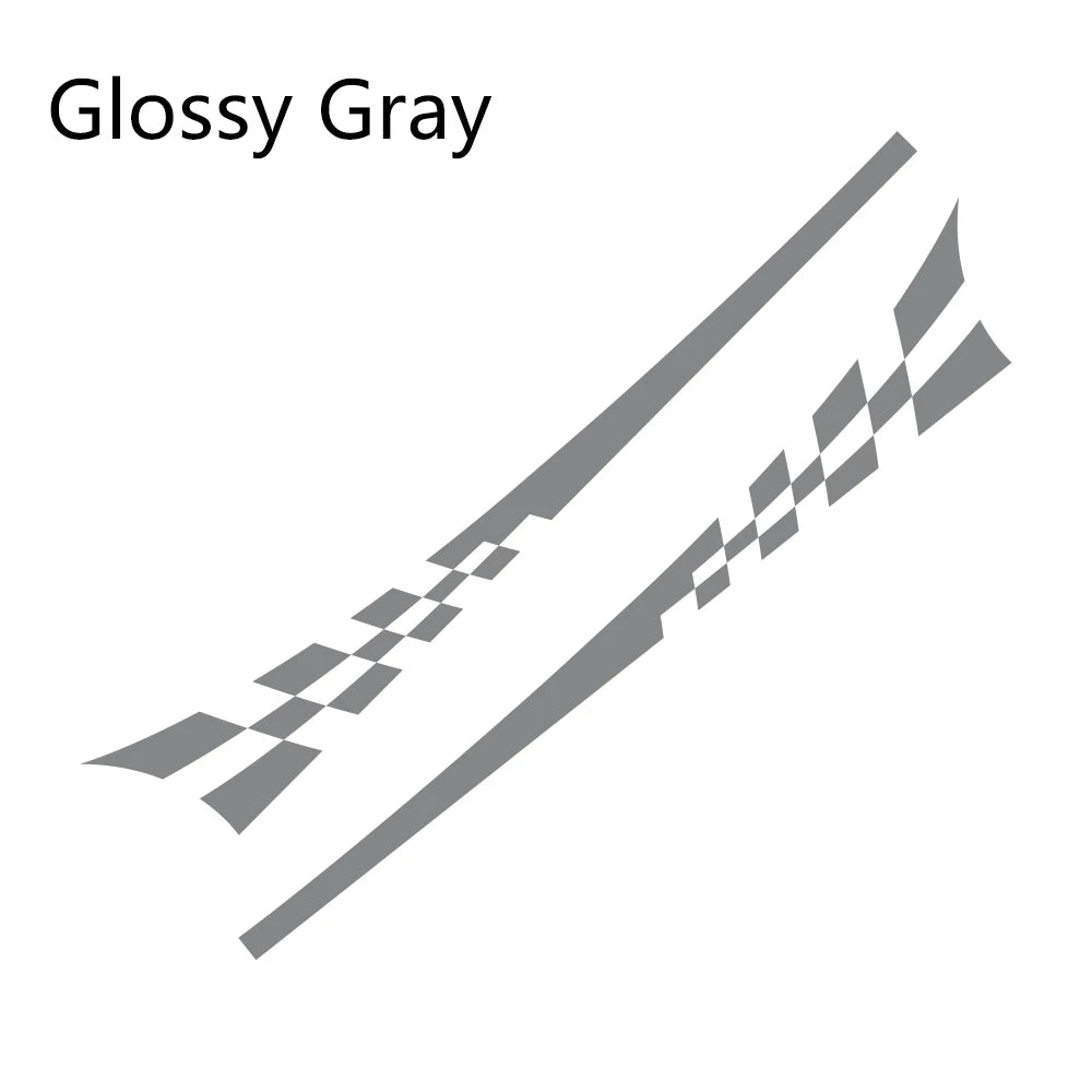 Kit 2 Adesivos Vinil Racing & Camuflagem