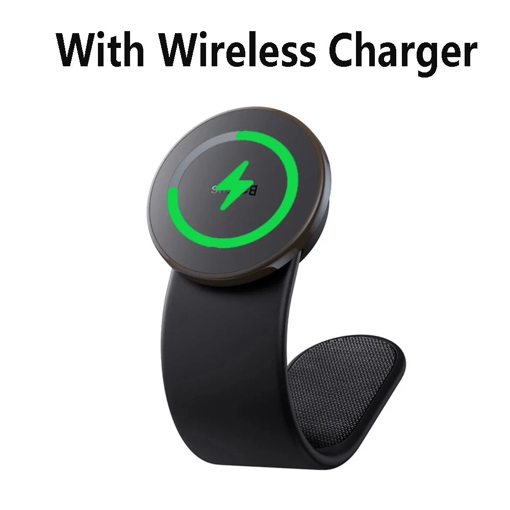Suporte Magnético com Carregador Wireless 15W