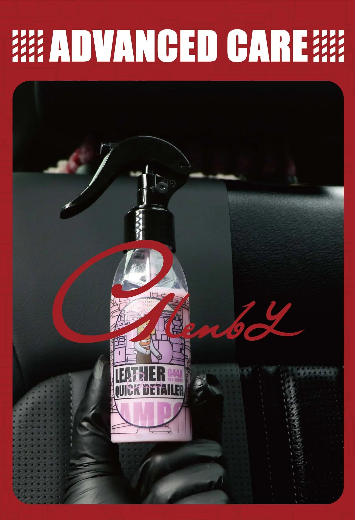 Spray de Cera Nano para Couro e Painel