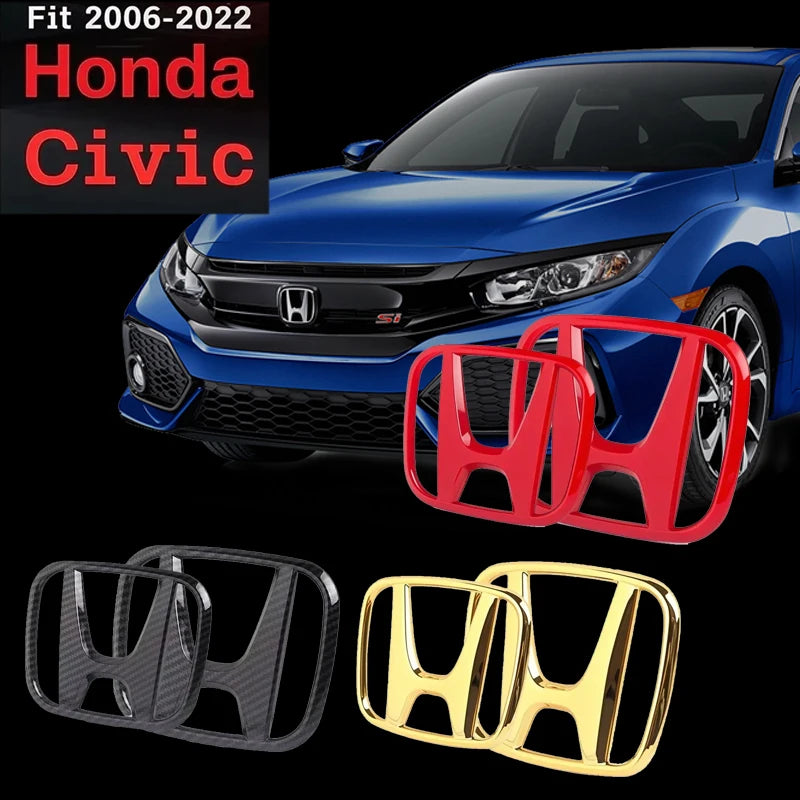 Kit Emblemas para Honda Civic 2006-2022