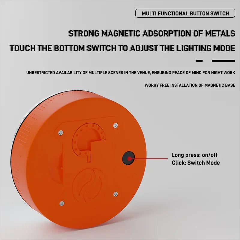 Luz de Emergência LED Magnética