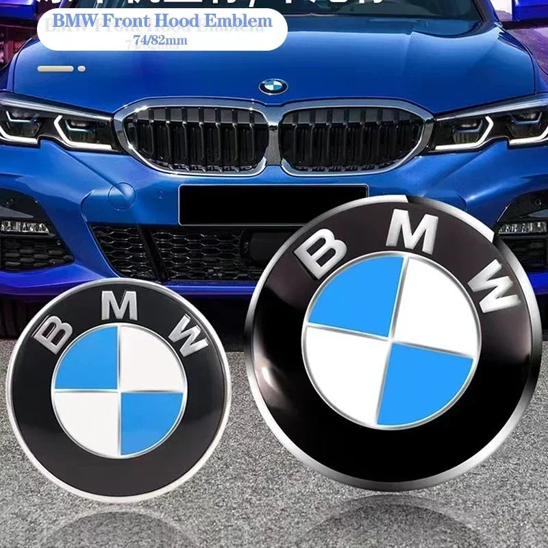 Emblema BMW 74/82mm para Carro