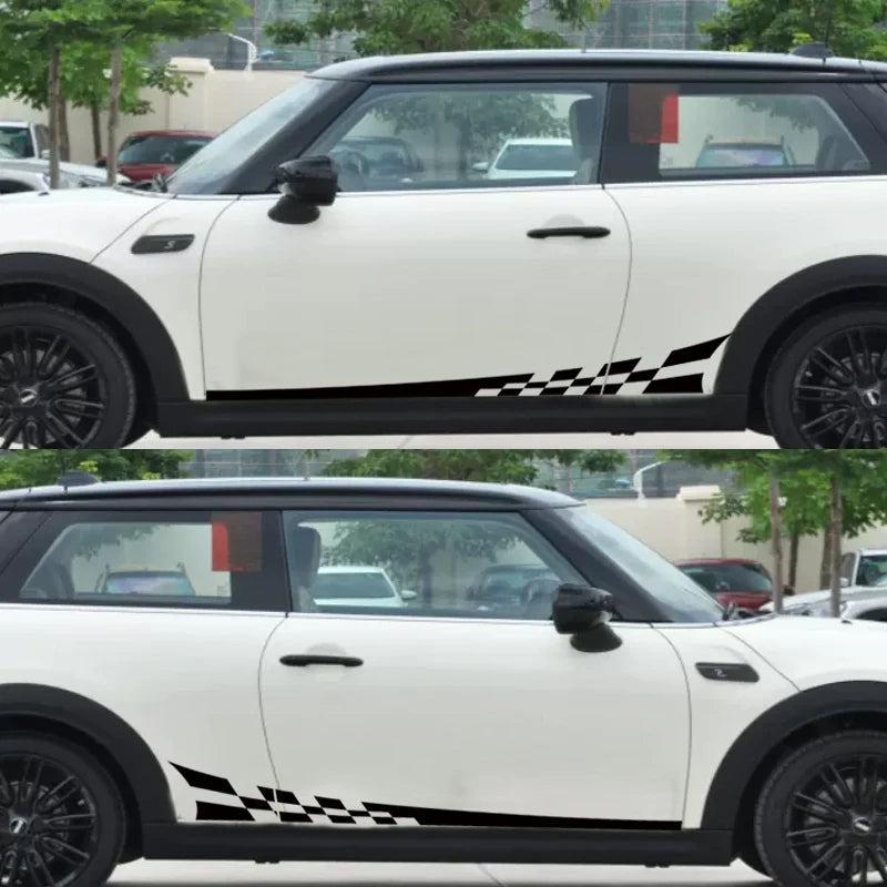 Kit 2 Adesivos Vinil Racing & Camuflagem