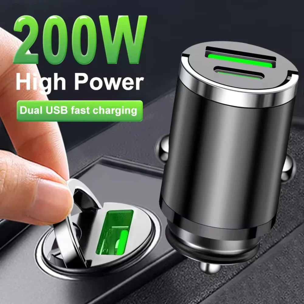 Carregador Rápido 200W USB-C PD