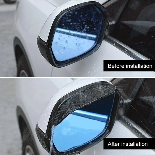 Protetor de Chuva para Retrovisor Carbono