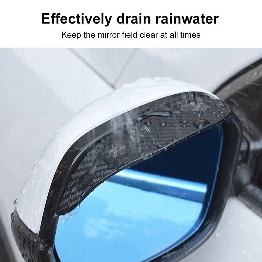 Protetor de Chuva para Retrovisor Carbono