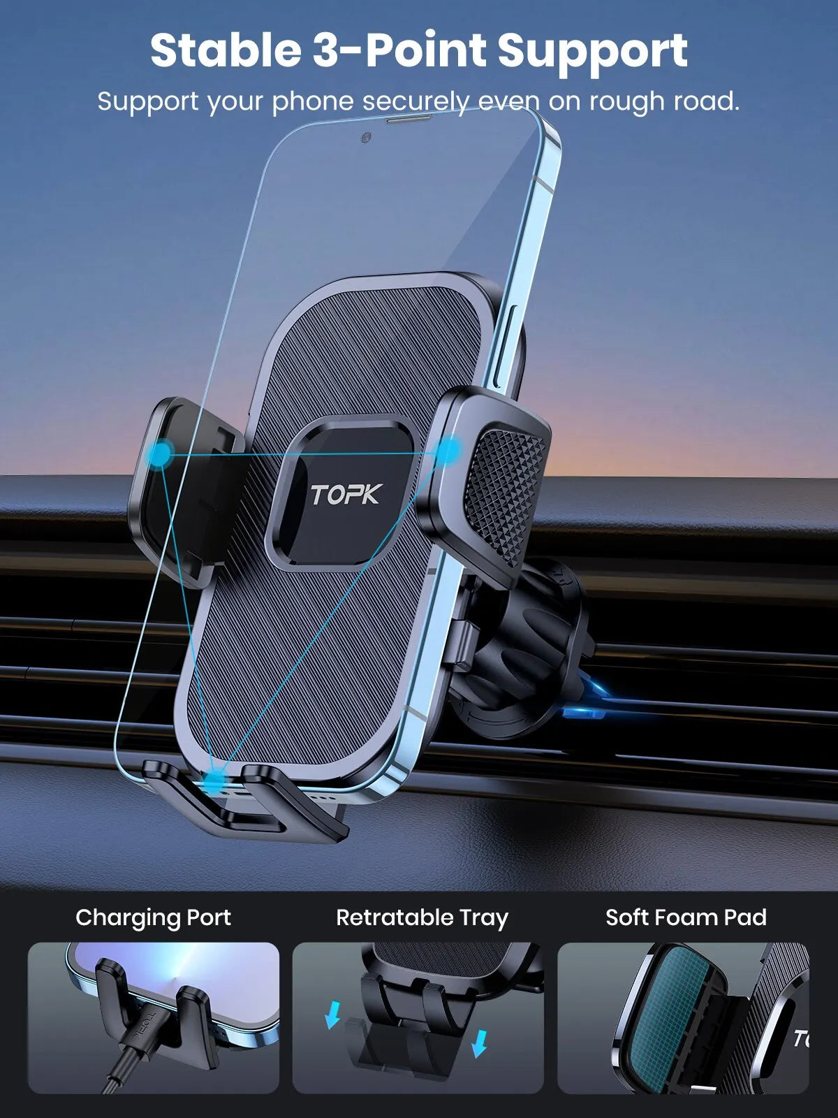 Suporte de Celular Gravity para Carro