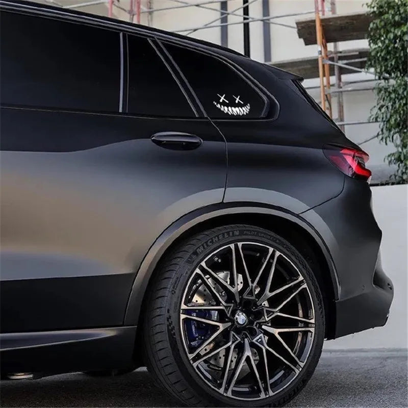 Adesivo Demon Sorridente para Vidro Traseiro