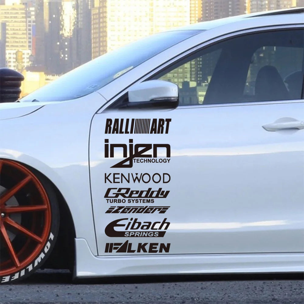 Adesivo Vinil Patrocinadores Turbo