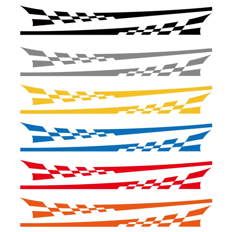 Kit 2 Adesivos Vinil Racing & Camuflagem