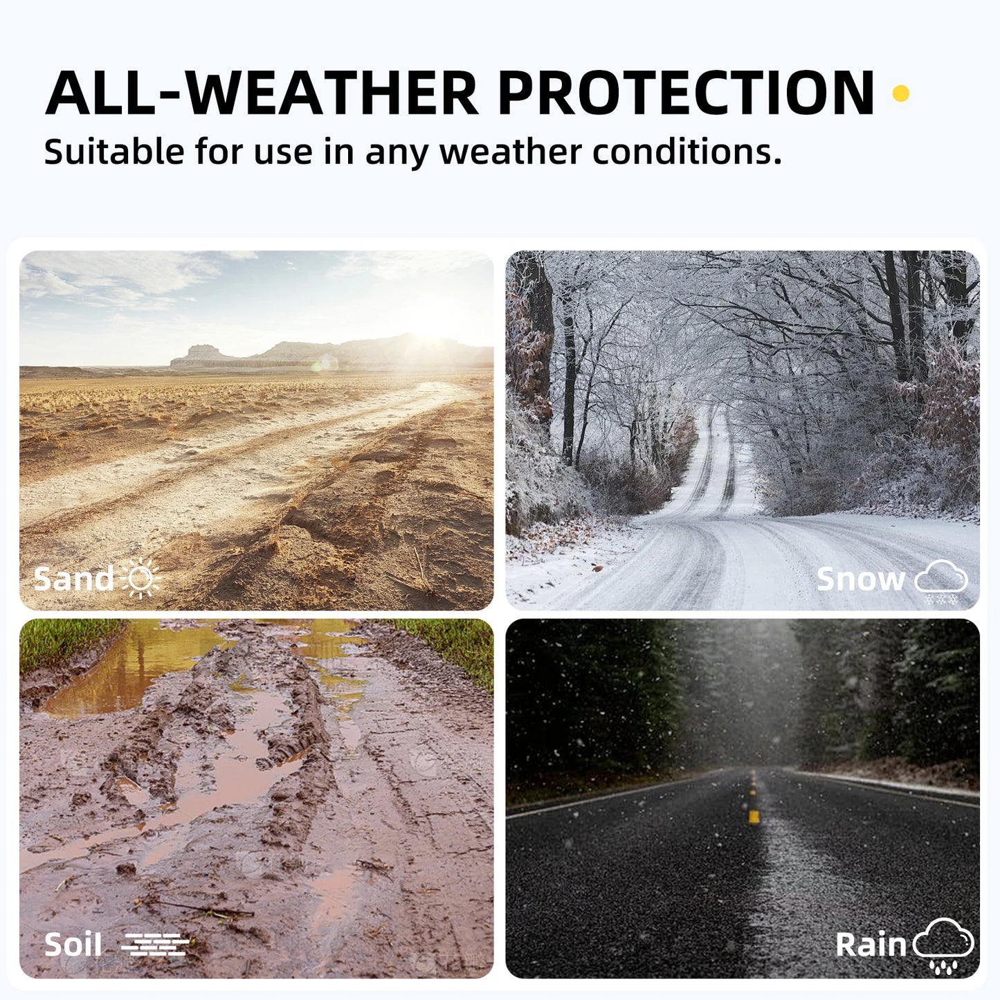 Tapete de Porta-malas 3D para BYD Atto3