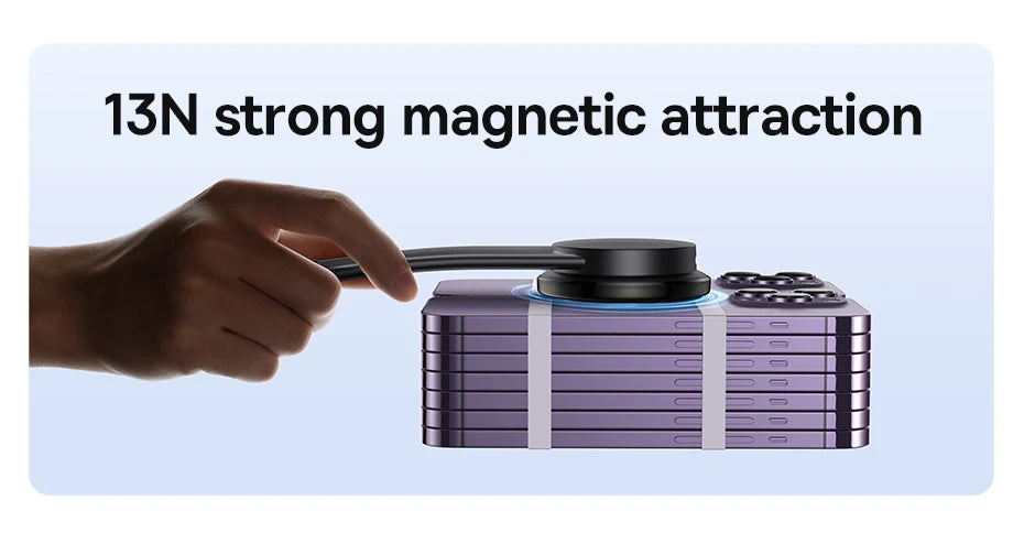 Suporte Magnético com Carregador Wireless 15W