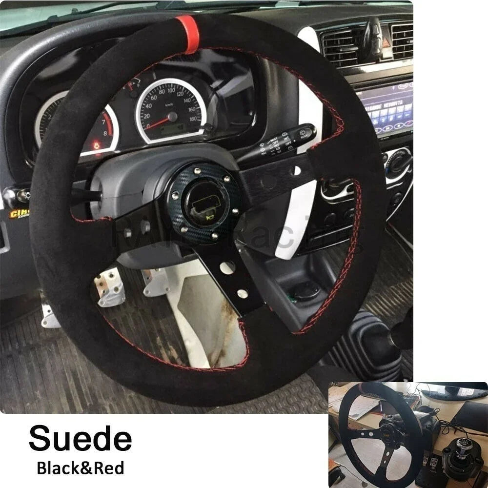 Volante Esportivo de Camurça 14