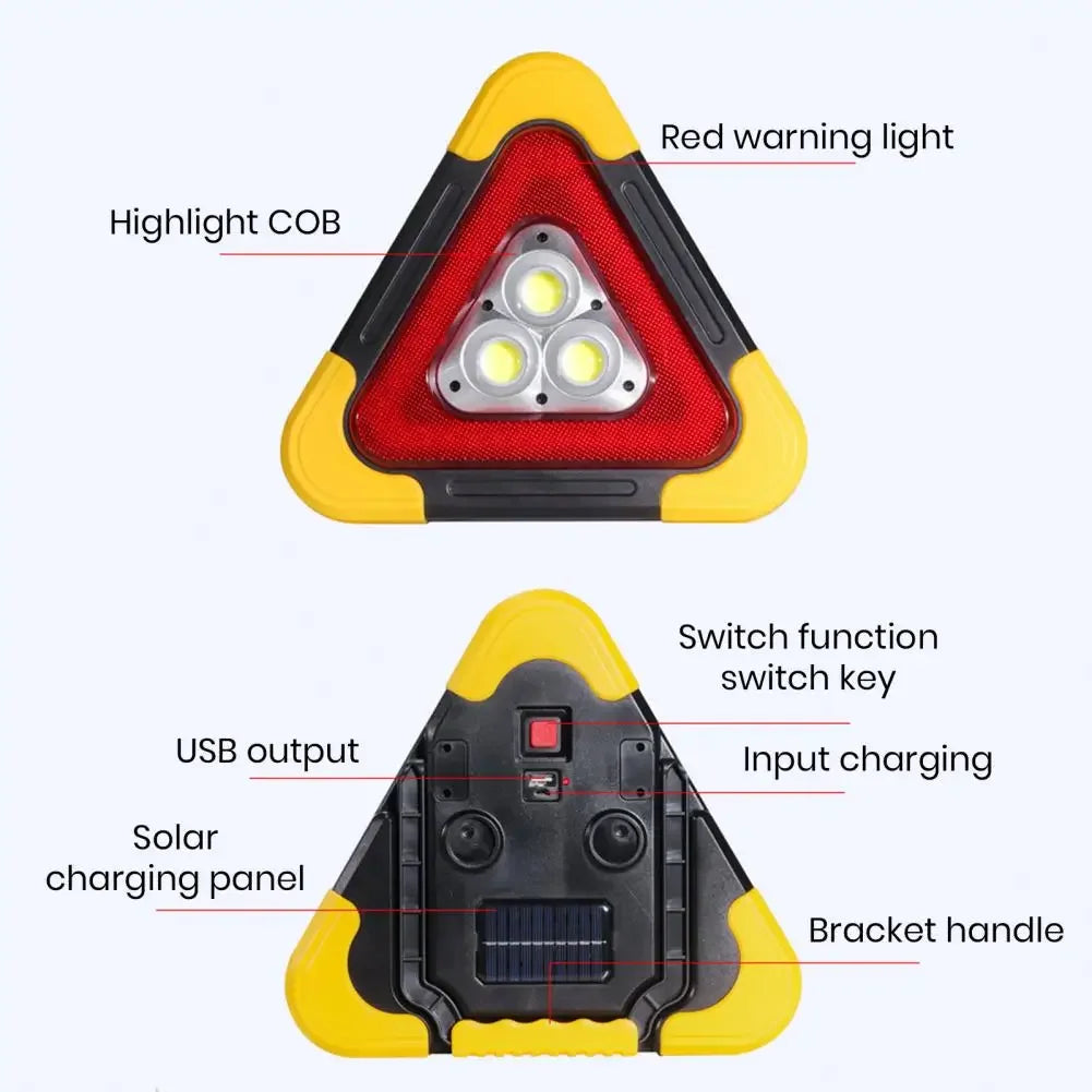 Luz de Emergência Solar com Tripé