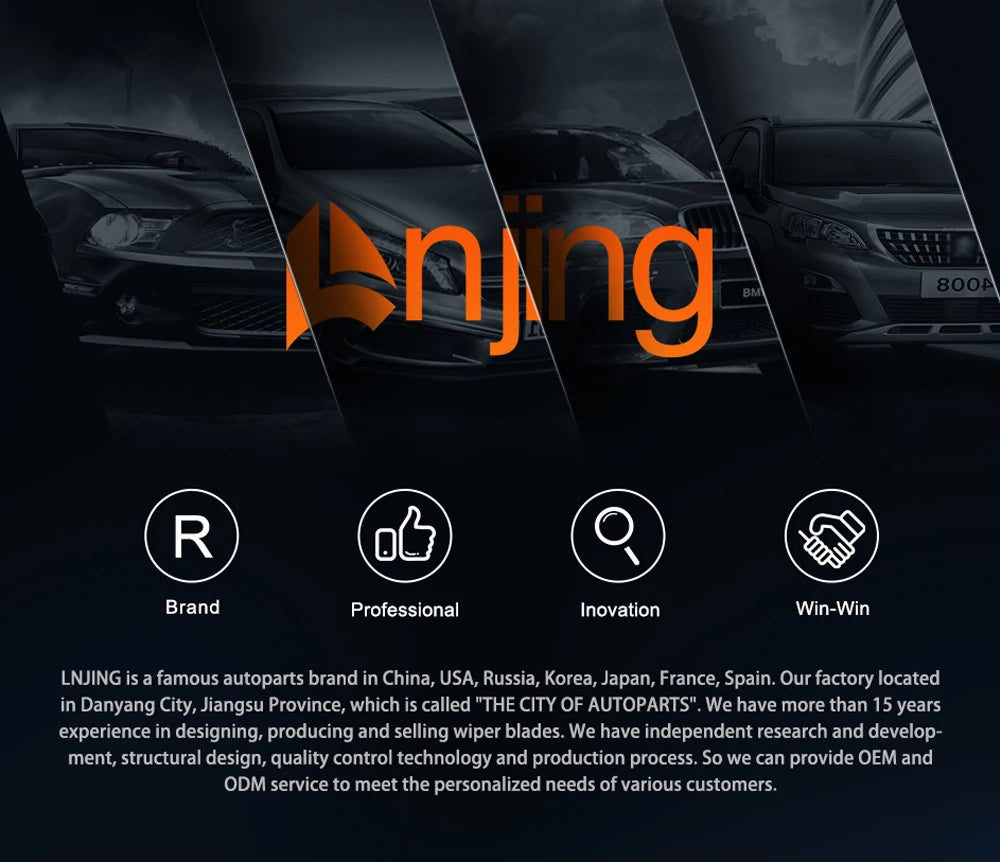 Palhetas Coloridas para Para-brisa