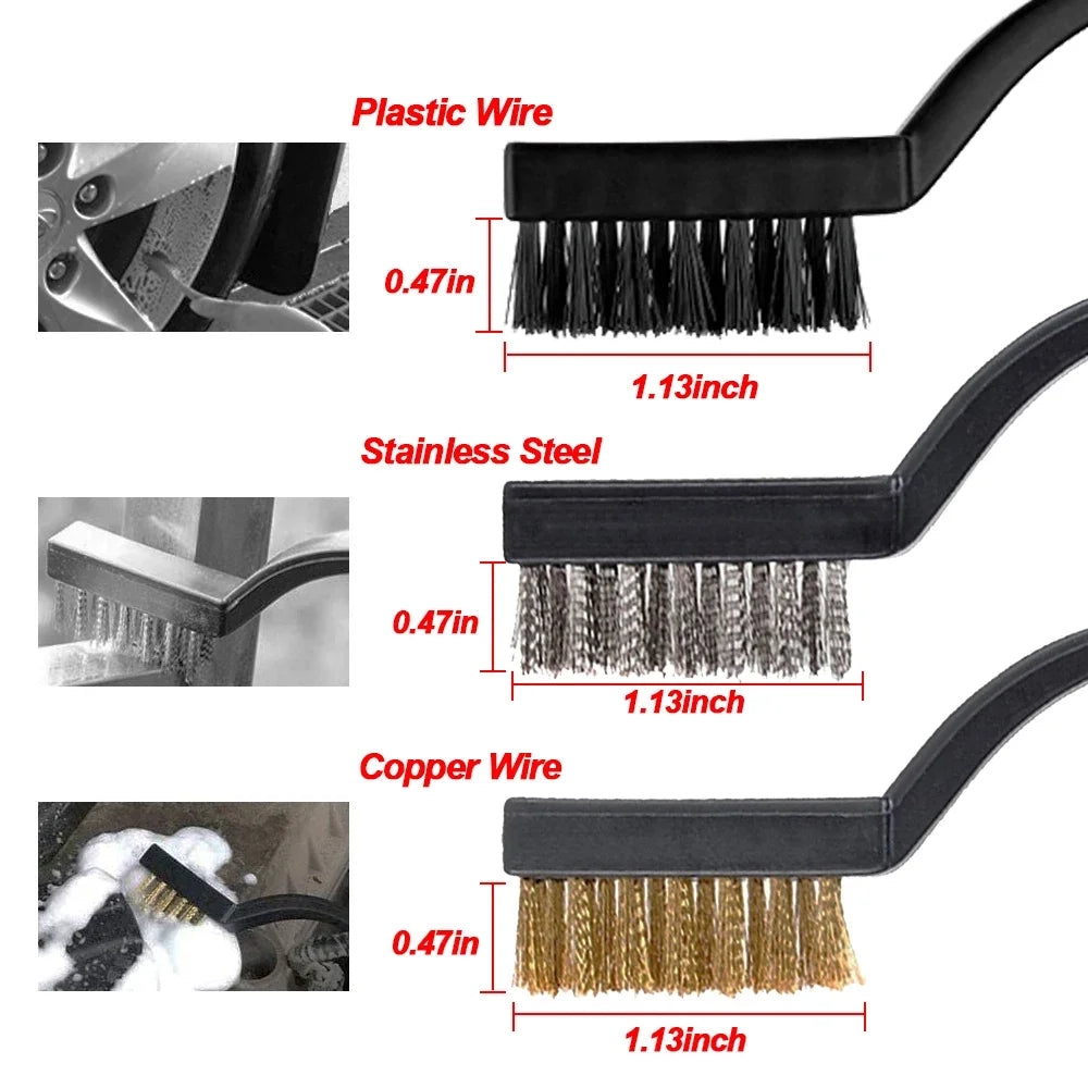 Kit Completo de Pincéis para Detalhamento Automotivo