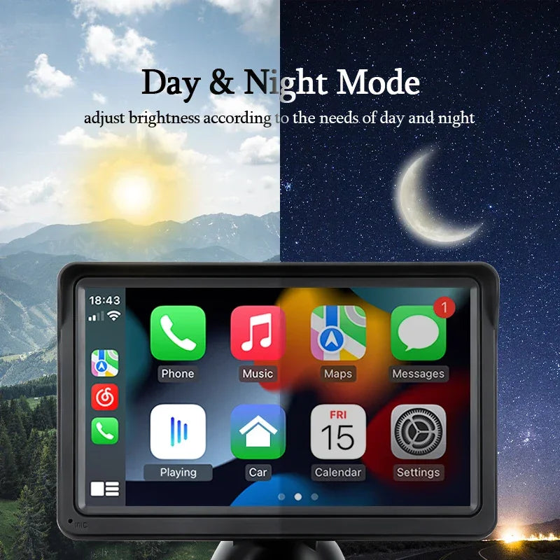 Player Multimídia 7 com Wireless CarPlay