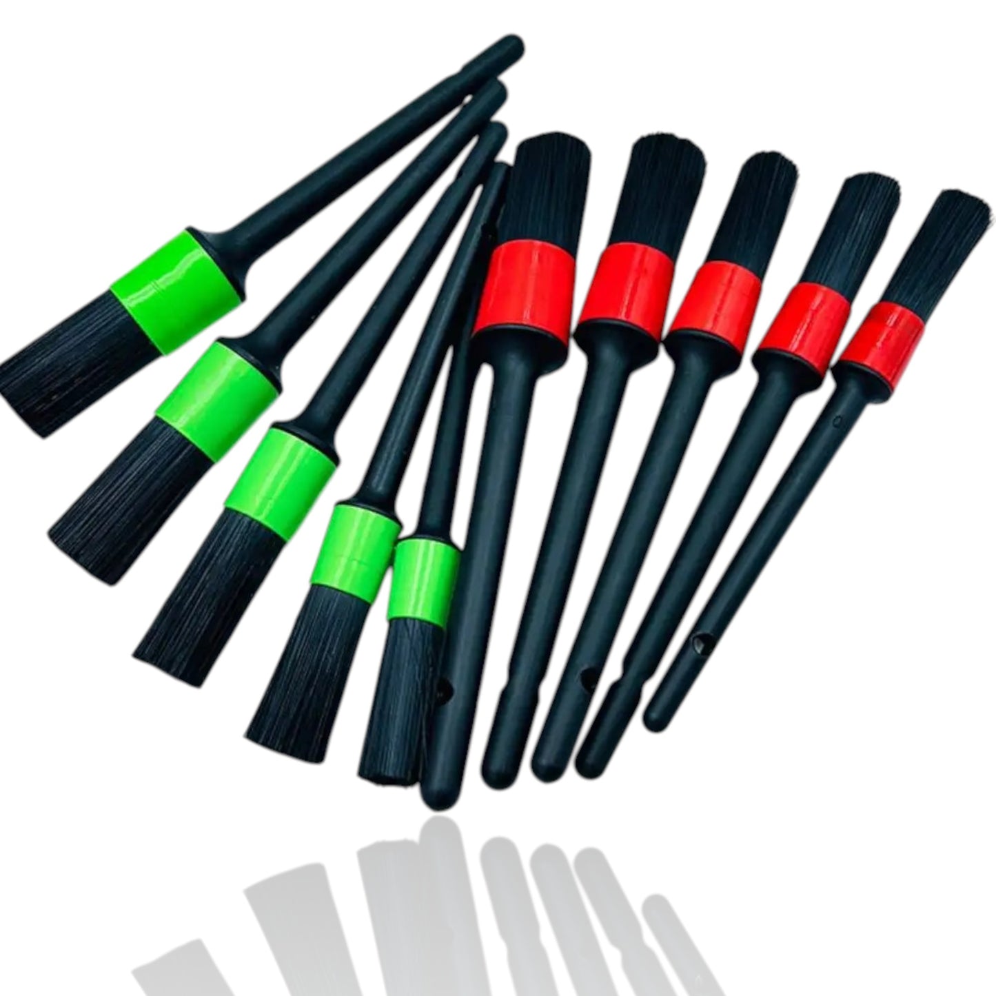 Kit de Pincéis para Detalhamento Automotivo