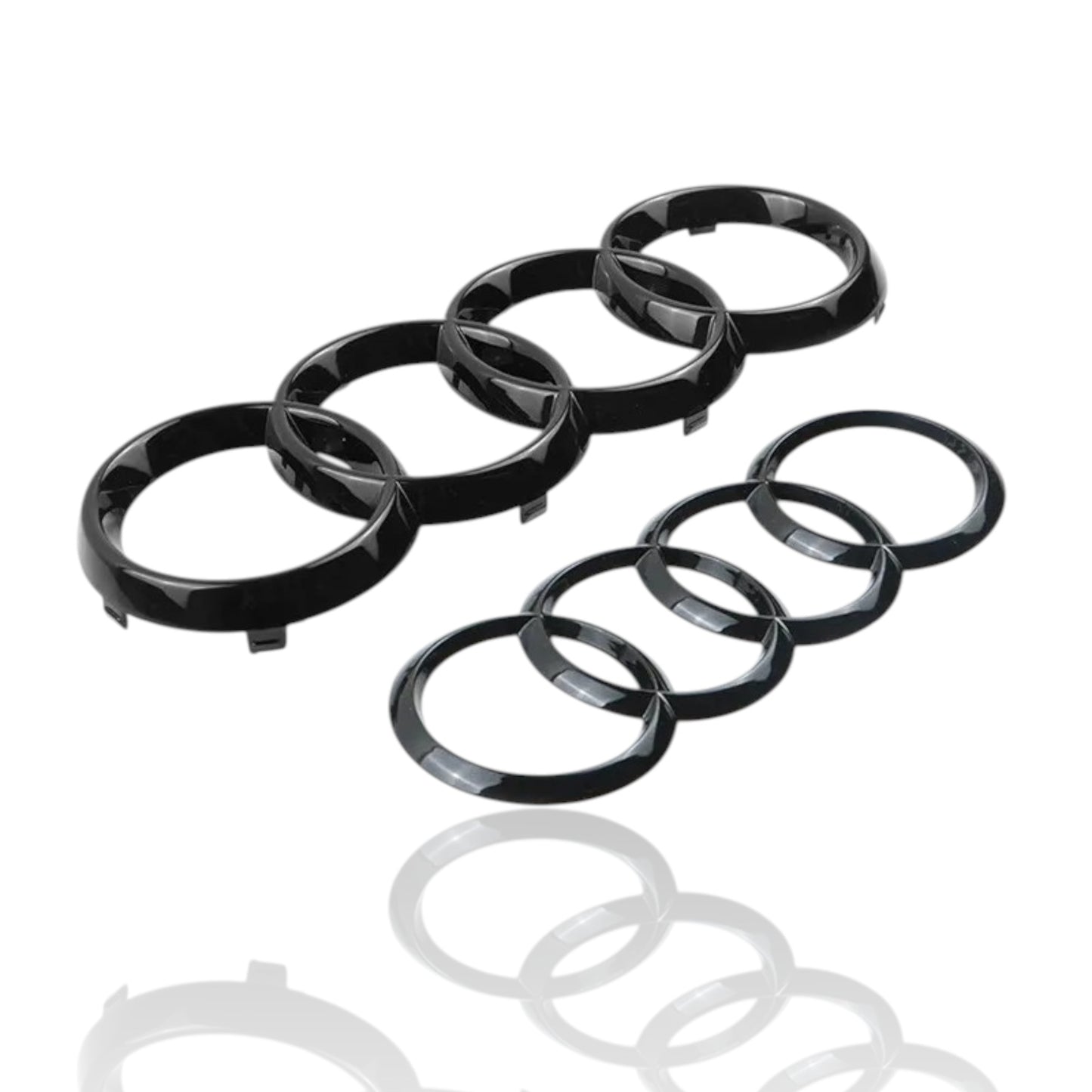 Emblema 4 Anéis Audi para Carro